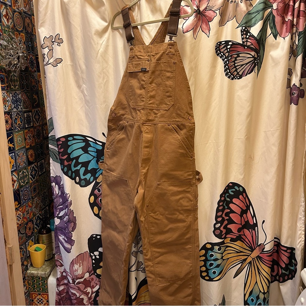 Levi's men’s Tan Jeans Overalls